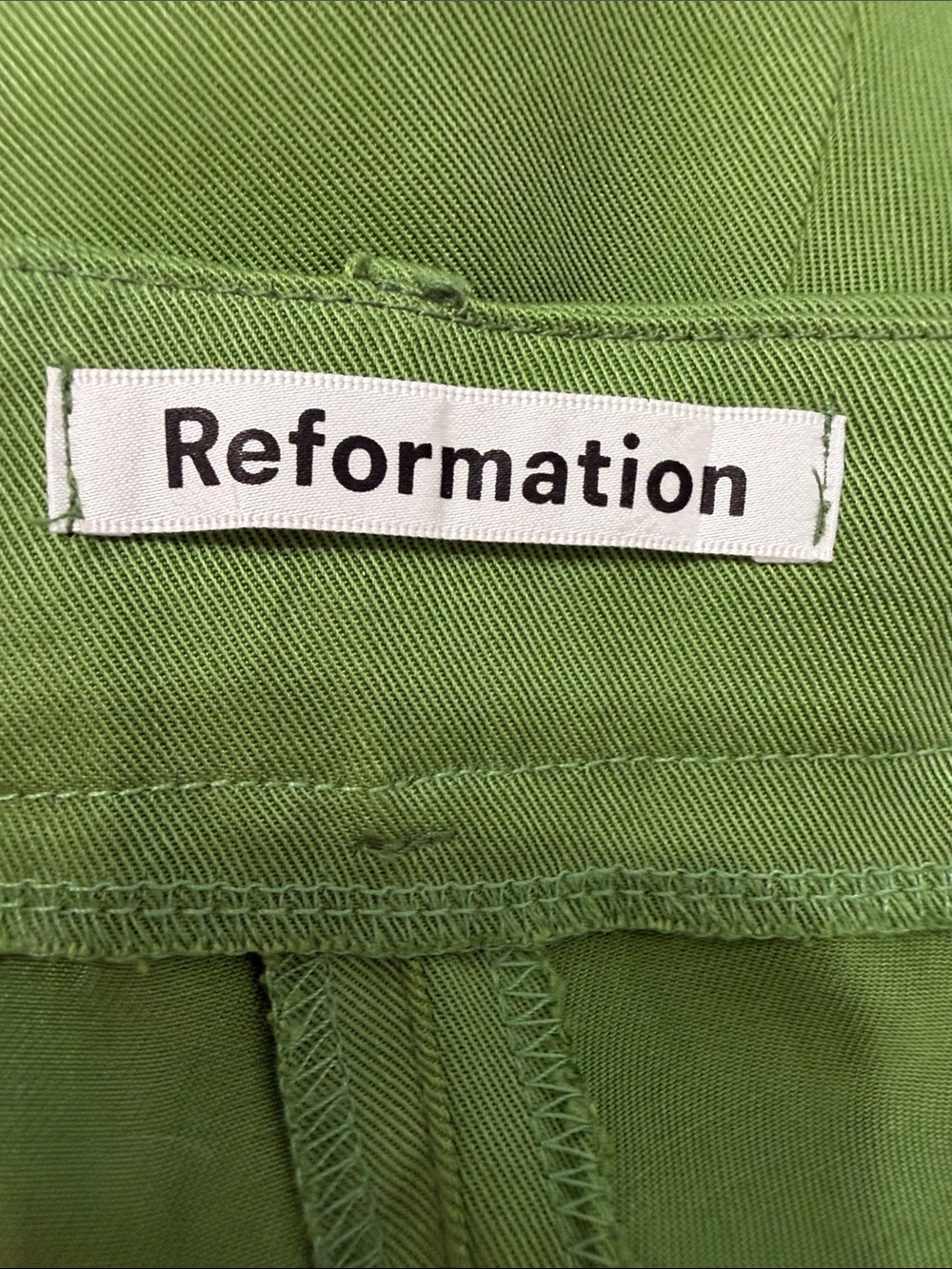 Reformation Mason Green
Wide-Leg Trousers - Picture 5 of 6